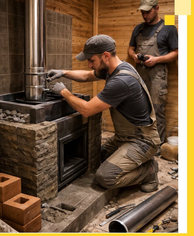 Изготовление и установка банных печей под ключ в Истре