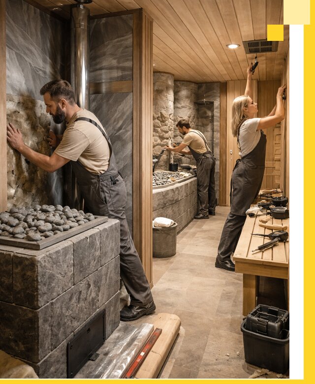 Строительство бань и SPA процедур в Истре под ключ и отделкой