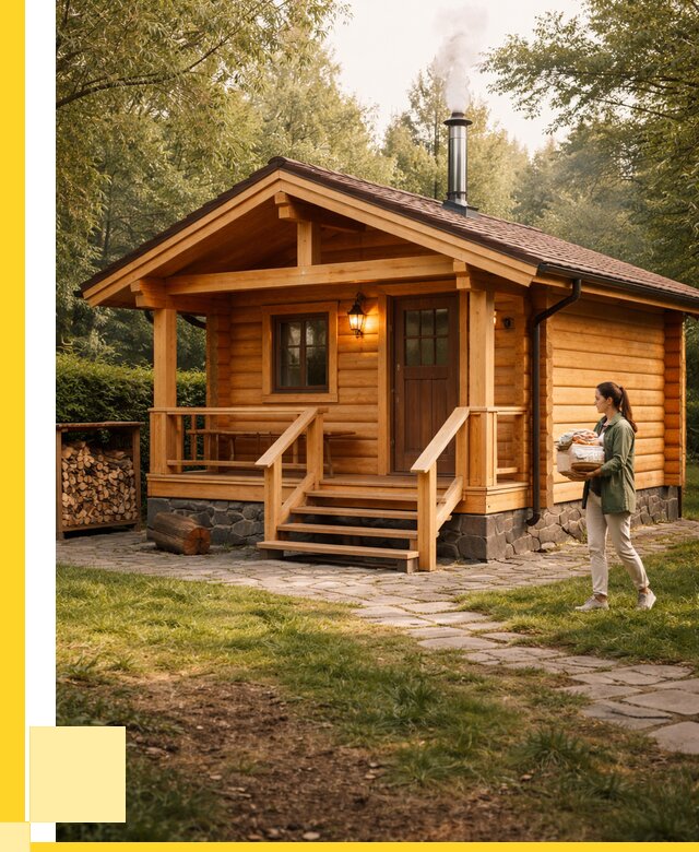 Купить баню под ключ в Истре от 660400 р. | ЭриданСта