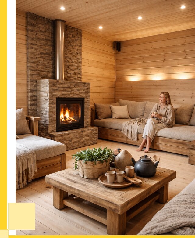 Проект бани с комнатой отдыха в Истре от 35560 р. | ЭриданСта