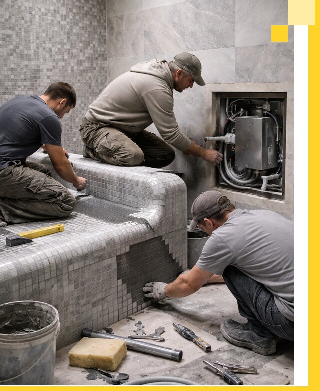 Проекты хамамов под ключ в Истре и дизайн и строительство