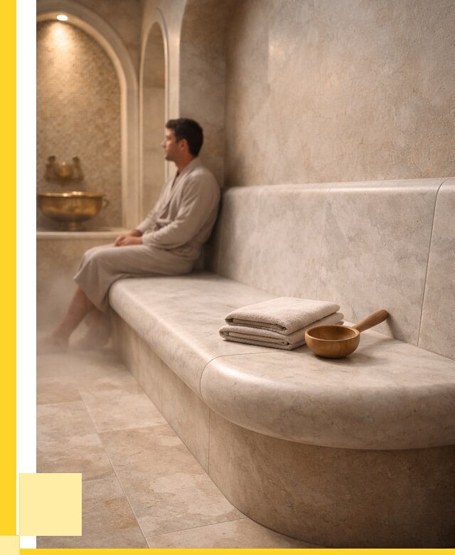 Сиденья для хамама в Истре под ключ от 12192 р. | ЭриданСта