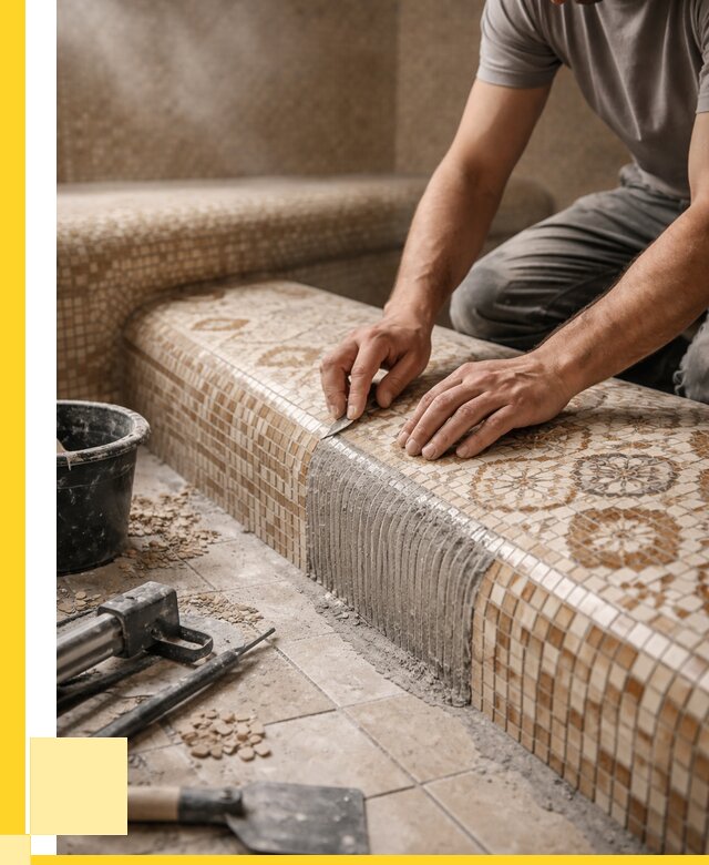 Плитка для хамама под ключ в Истре от 3556 р. | ЭриданСта